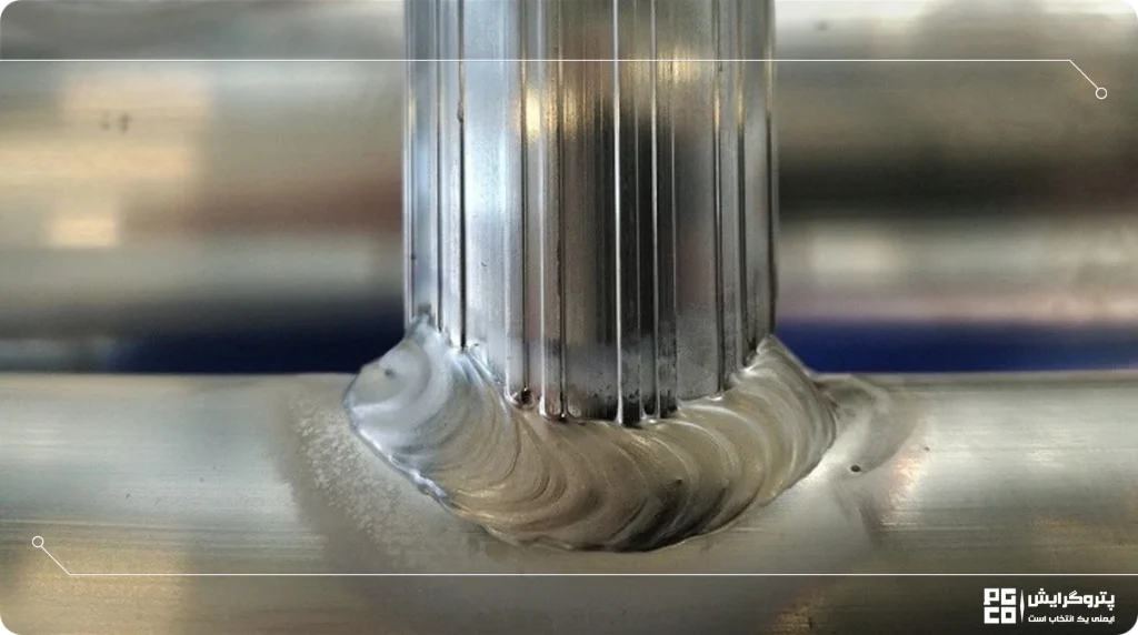 جوشکاری لوله فولادی با الکترود فلزی تحت پوشش گاز (GMAW)