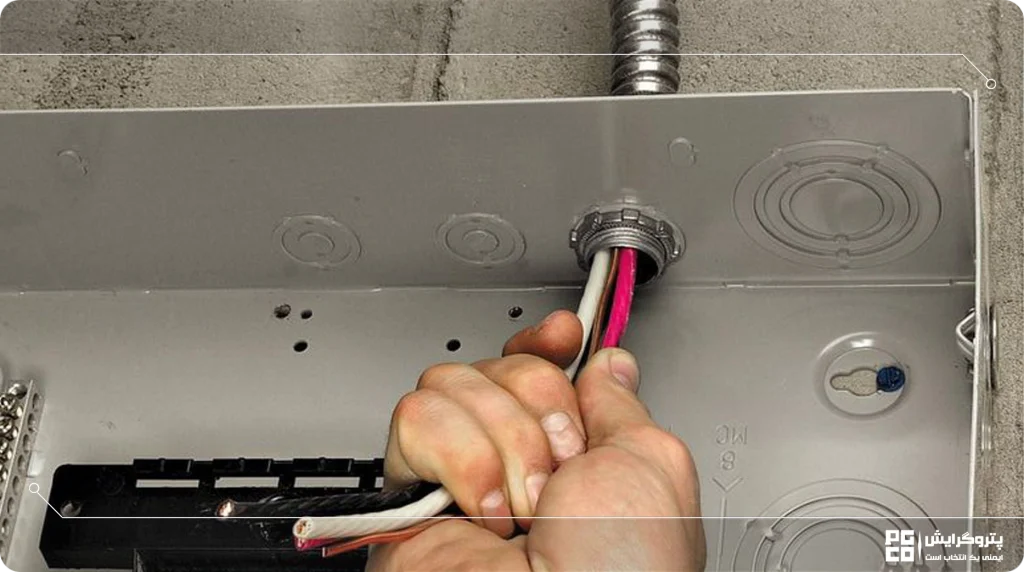 مراحل نصب جعبه تقسیم ضد انفجار