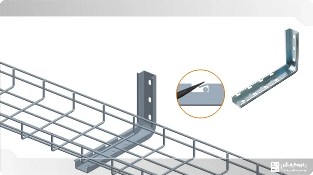 مزایای براکت سینی کابل