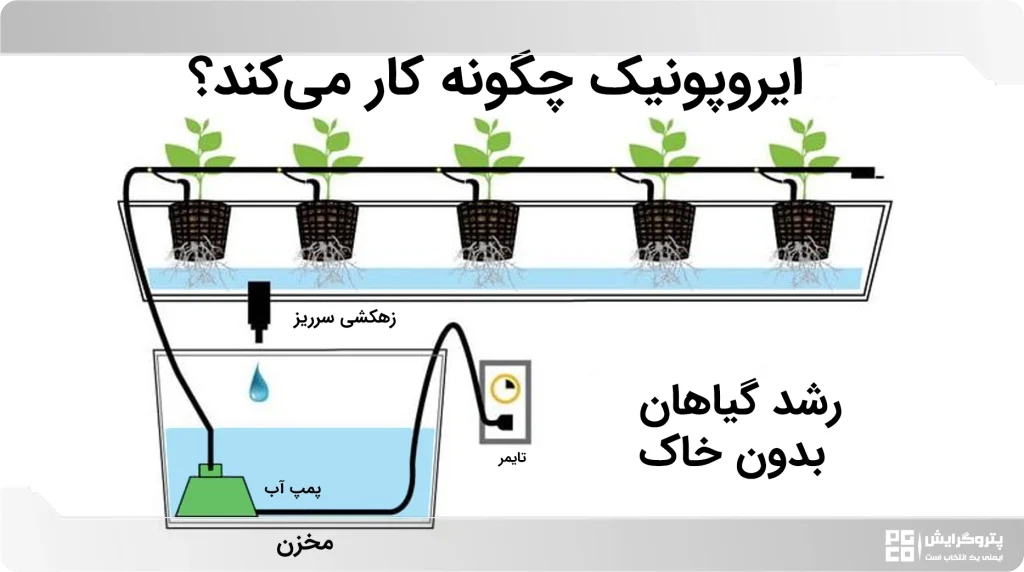 عملکرد ایروپونیک