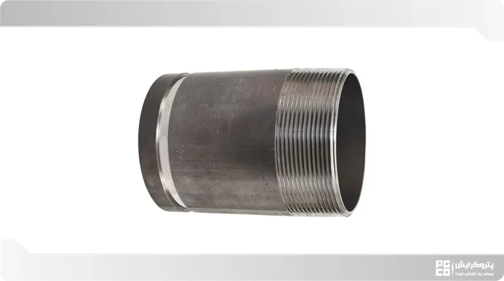 نیپل لوله شیاردار