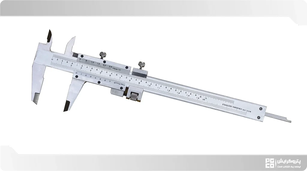 کولیس ساده یا ورنیه