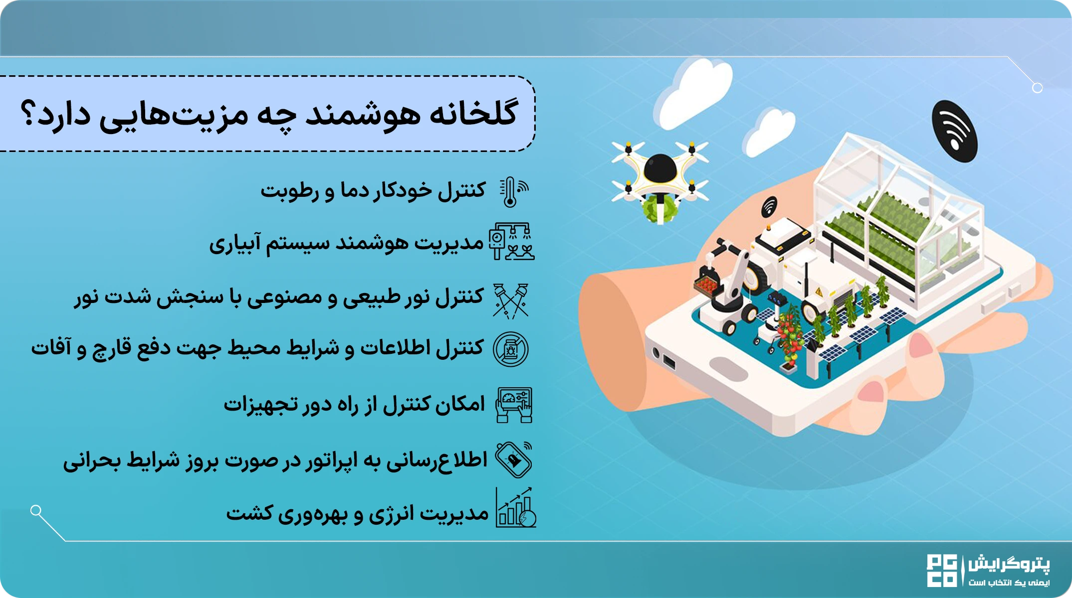 گلخانه هوشمند