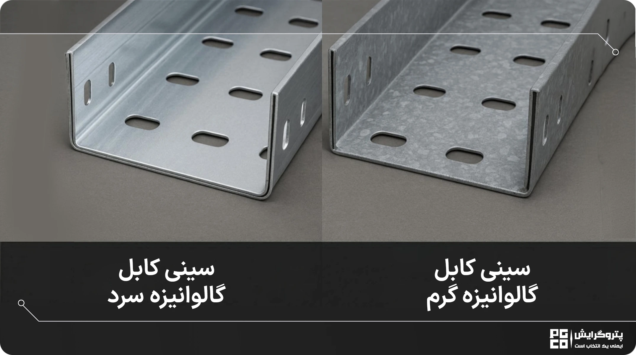 سینی کابل گالوانیزه